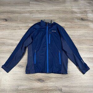 Marmot Men's‎ Lightweight Windstopper Jacket Size XXL Blue
